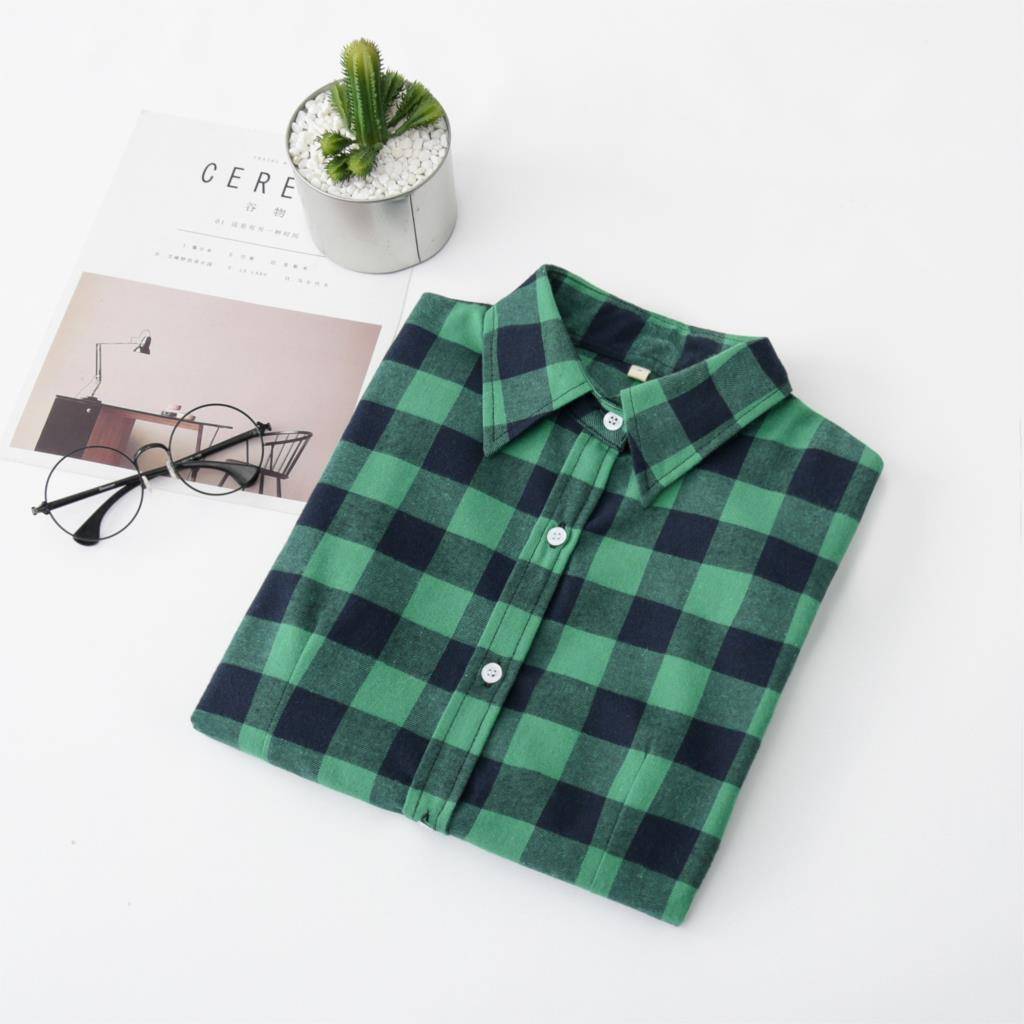 Casual Plaid Button Down - Women’s Clothing & Accessories - Apparel & Accessories - 11 - 2024