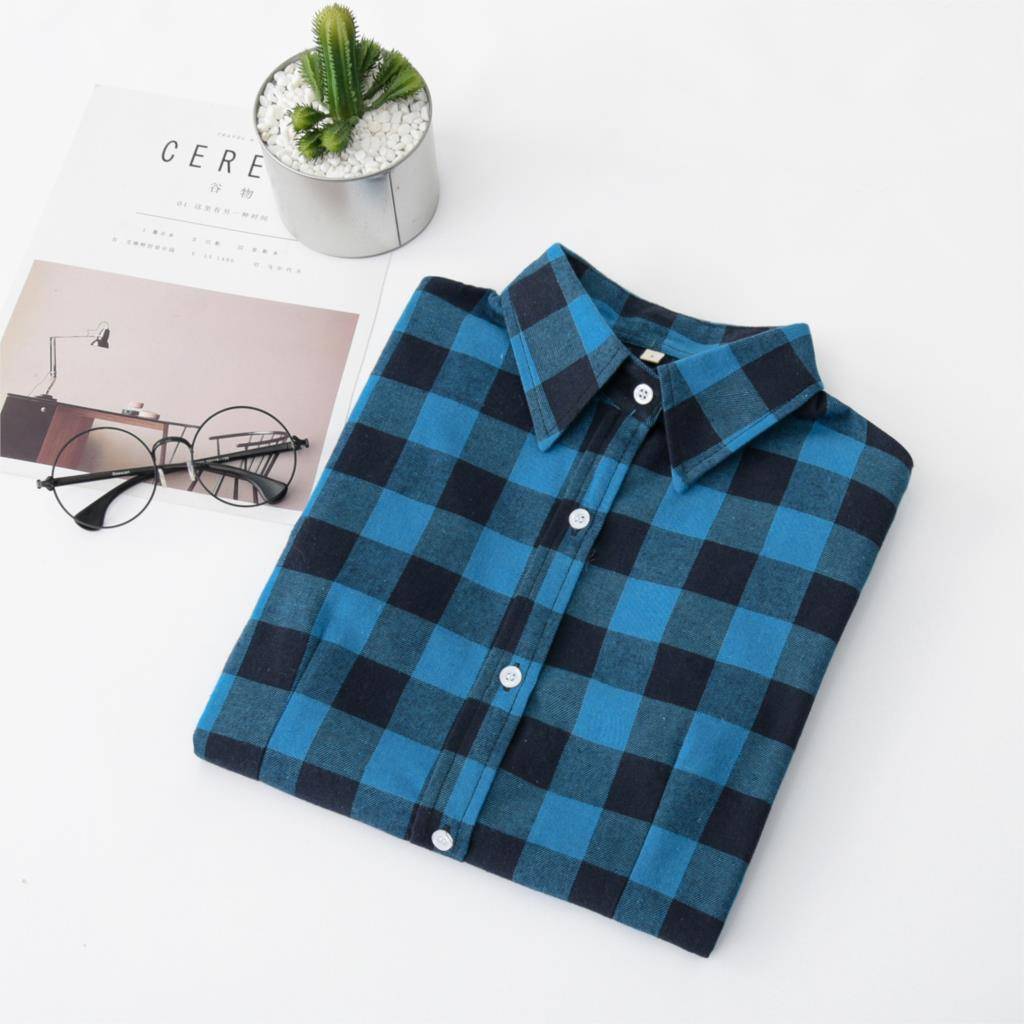 Casual Plaid Button Down - Women’s Clothing & Accessories - Apparel & Accessories - 26 - 2024