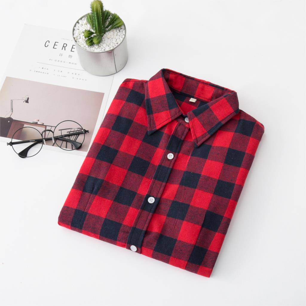 Casual Plaid Button Down - Women’s Clothing & Accessories - Apparel & Accessories - 18 - 2024