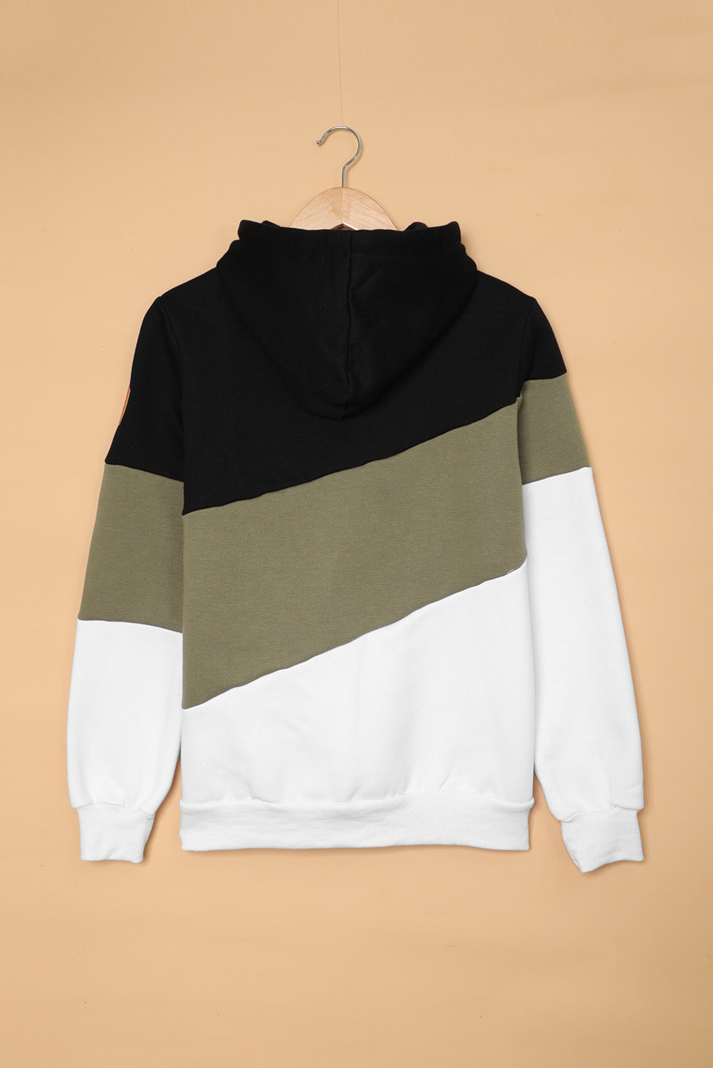 Color Block Cowl Neck Hoodie - Women’s Clothing & Accessories - Shirts & Tops - 16 - 2024