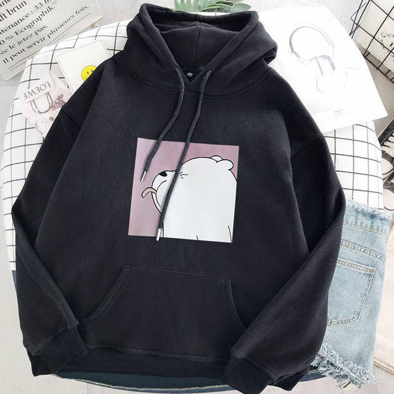 Comfy Ice Bear Hoodie - Women’s Clothing & Accessories - Shirts & Tops - 4 - 2024