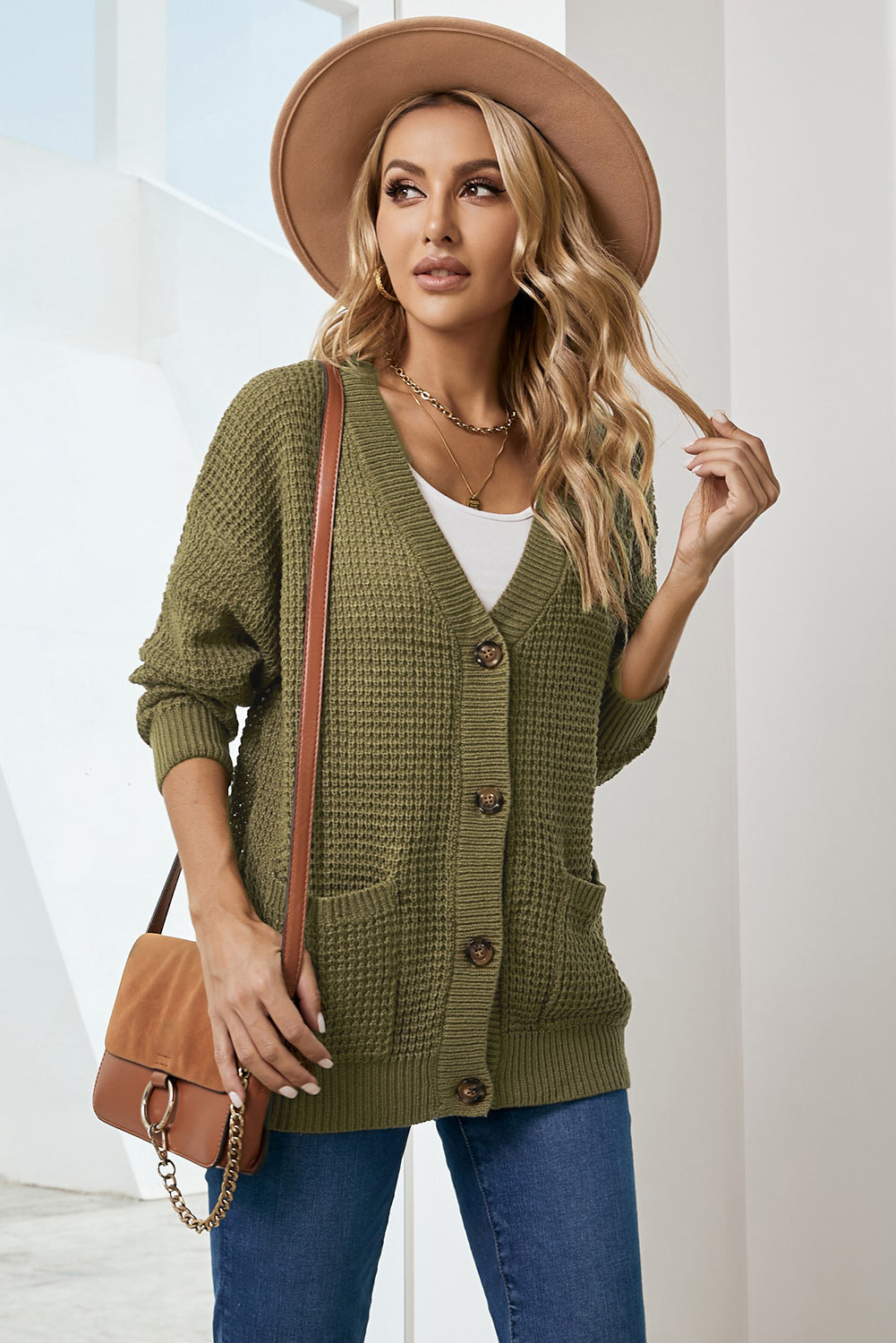 Cozy Chic Button Down Cardigan - Women’s Clothing & Accessories - Shirts & Tops - 6 - 2024