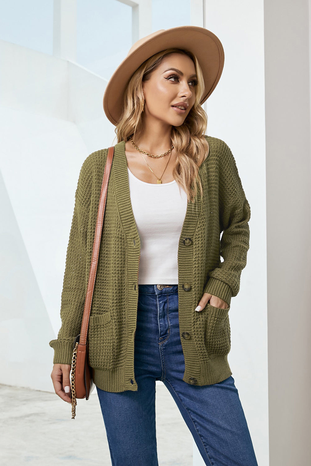 Cozy Chic Button Down Cardigan - Women’s Clothing & Accessories - Shirts & Tops - 7 - 2024