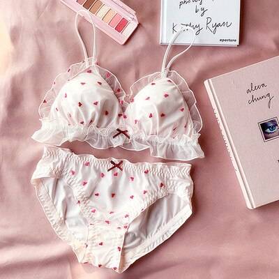 Cupid Bra & Panties Set - Pink / 70A - Women’s Clothing & Accessories - Lingerie - 13 - 2024