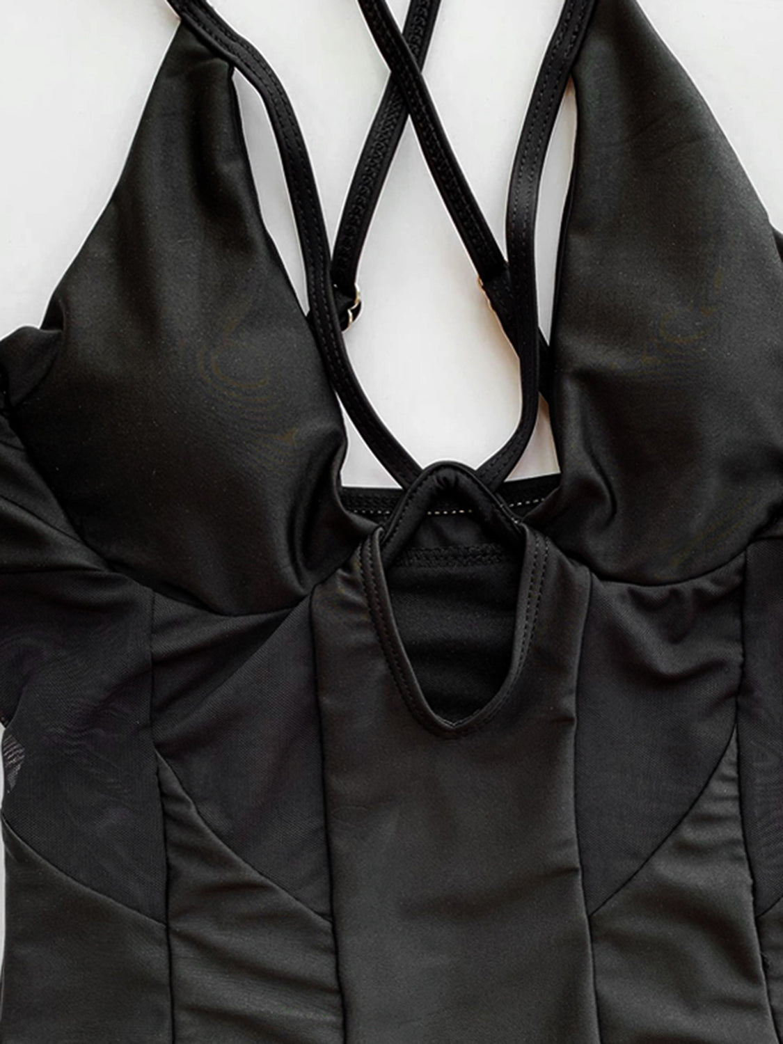 Cutout Crisscross Spaghetti Strap One-Piece Swimwear - Women’s Clothing & Accessories - Swimwear - 7 - 2024