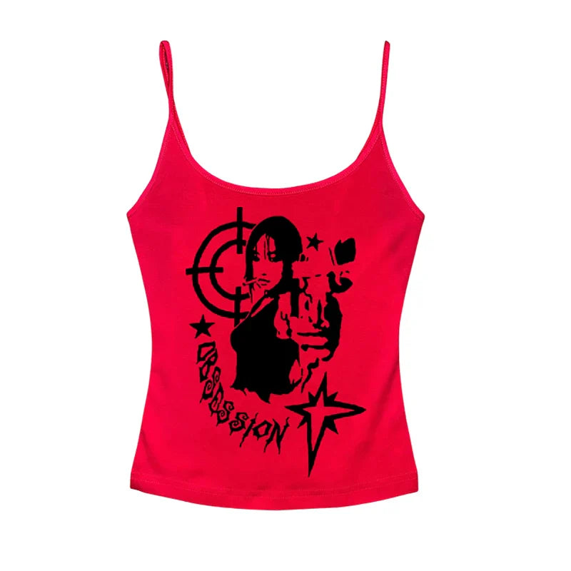 Dark Mystic ’Obsession’ Tank Top - Women’s Clothing & Accessories - Outfit Sets - 9 - 2024