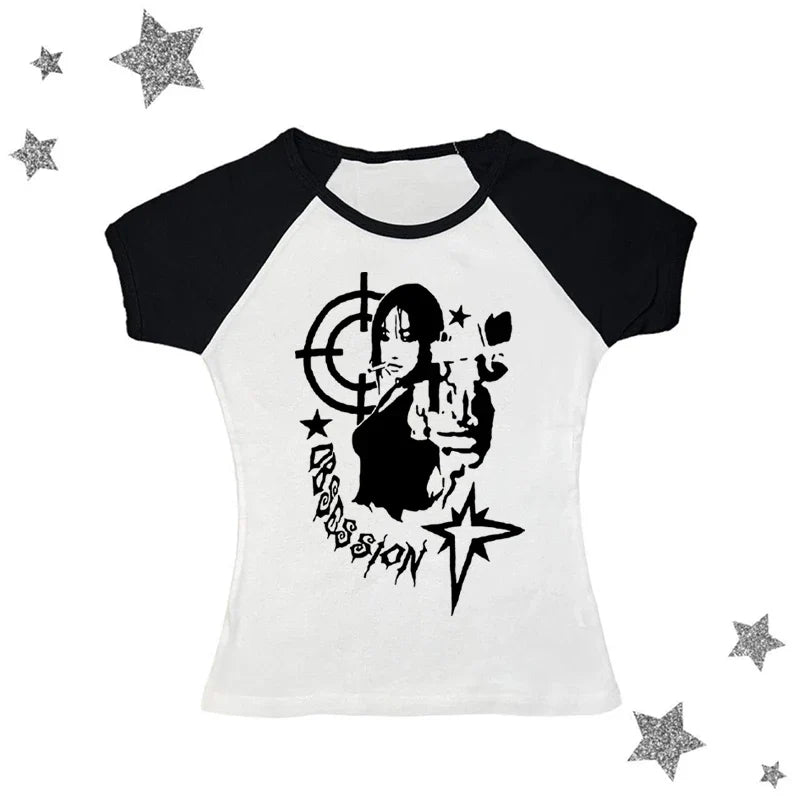 Dark Mystic ’Obsession’ Tank Top - White / XL - Women’s Clothing & Accessories - Outfit Sets - 3 - 2024