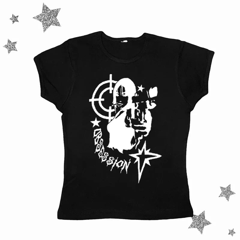 Dark Mystic ’Obsession’ Tank Top - Black / XL - Women’s Clothing & Accessories - Outfit Sets - 5 - 2024