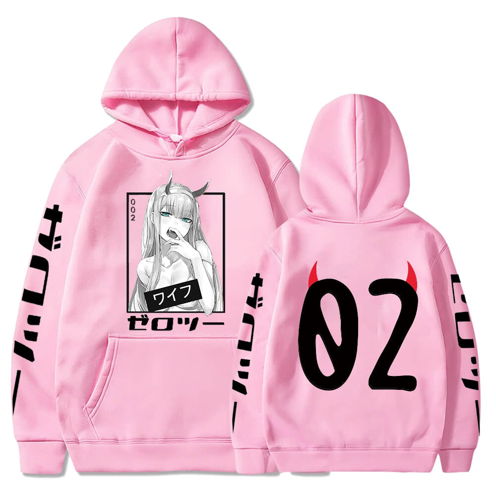 Darling In The Franxx Hoodie - Women’s Clothing & Accessories - Shirts & Tops - 3 - 2024
