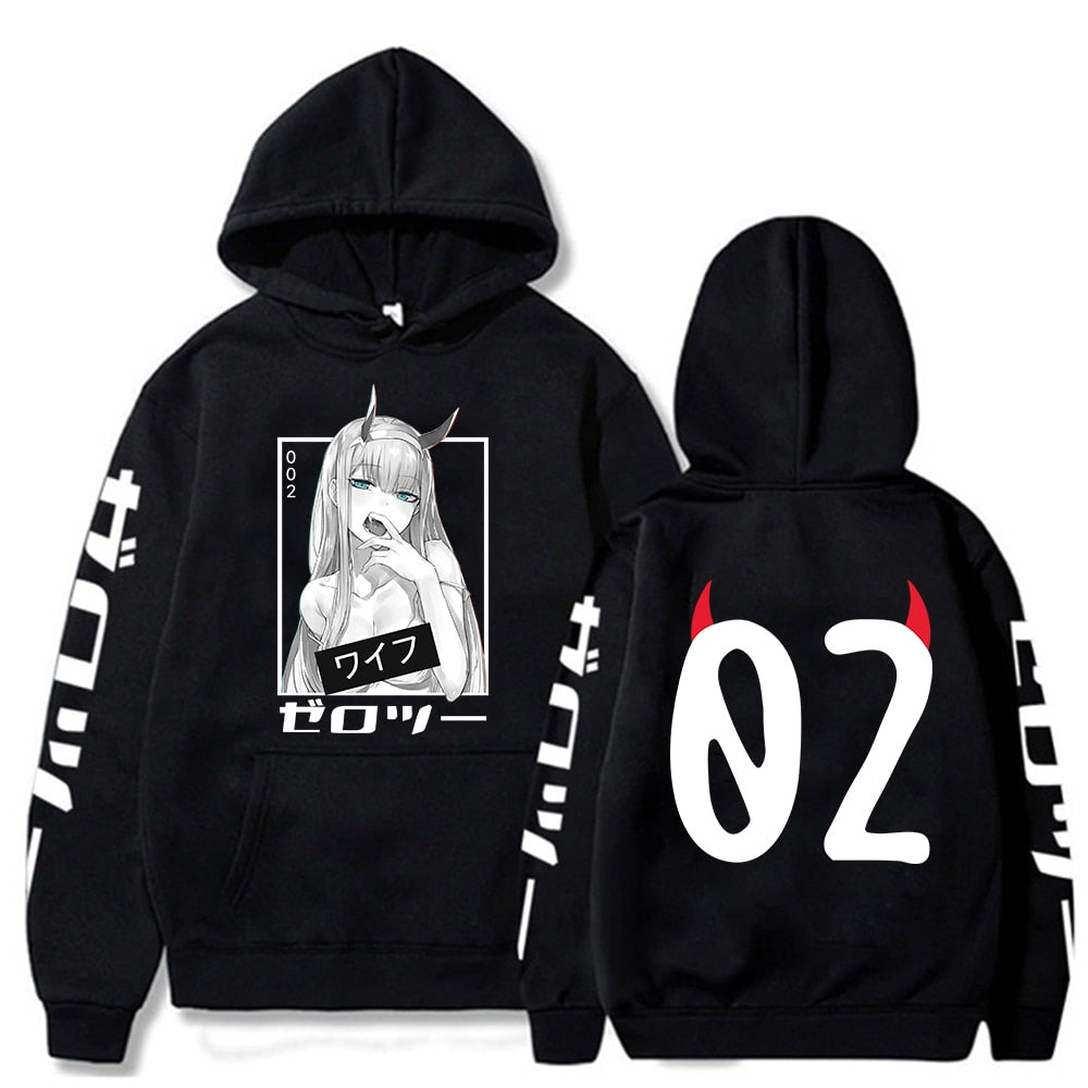 Darling In The Franxx Hoodie - Women’s Clothing & Accessories - Shirts & Tops - 1 - 2024