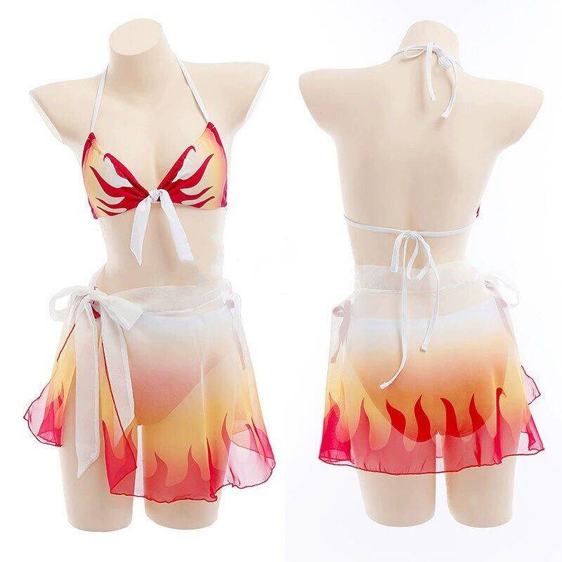 Demon Slayer Swimsuits - Women’s Clothing & Accessories - Shirts & Tops - 14 - 2024