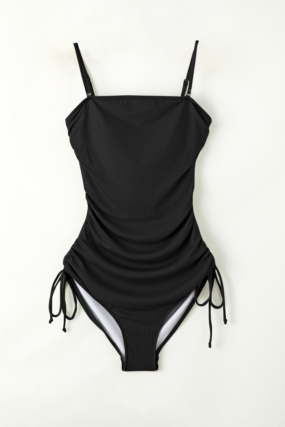 Drawstring Spaghetti Strap One-Piece Swimwear - Women’s Clothing & Accessories - Swimwear - 5 - 2024