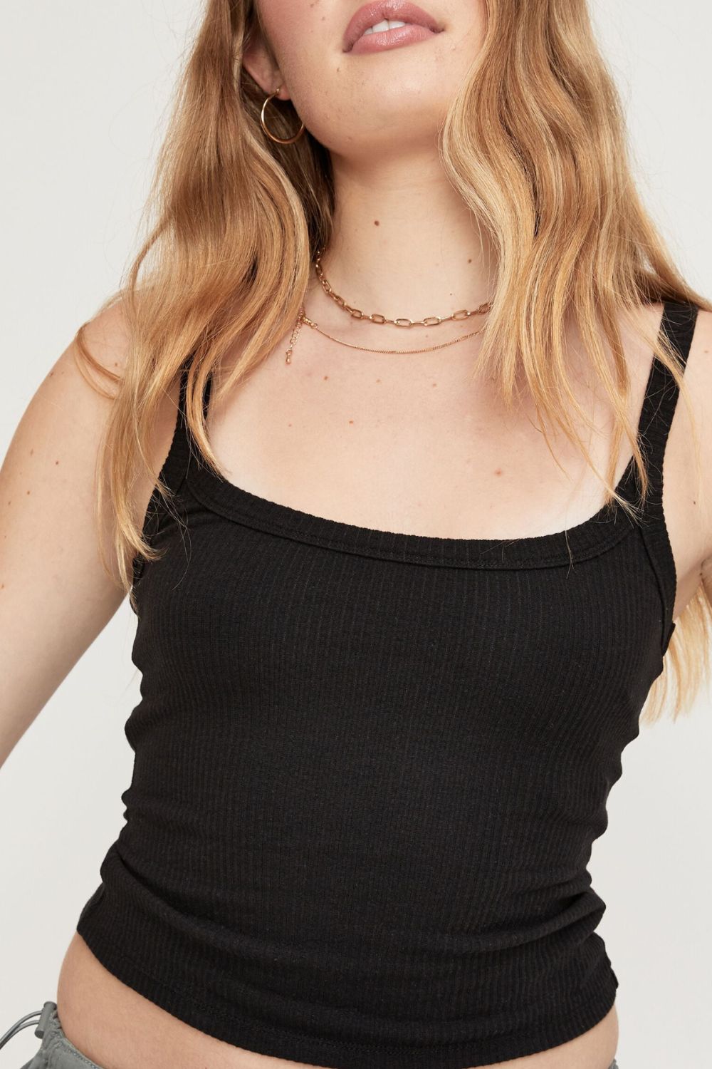 In Your Dreams Ribbed Cropped Cami - Black / S - Women’s Clothing & Accessories - Shirts & Tops - 7 - 2024