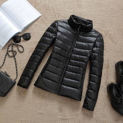 Duck Down Jacket - Black / Collar / M - Women’s Clothing & Accessories - Coats & Jackets - 16 - 2024
