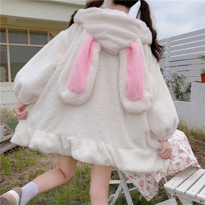 Fluffy Bunny Hoodie - Women’s Clothing & Accessories - Sleepwear & Loungewear - 4 - 2024