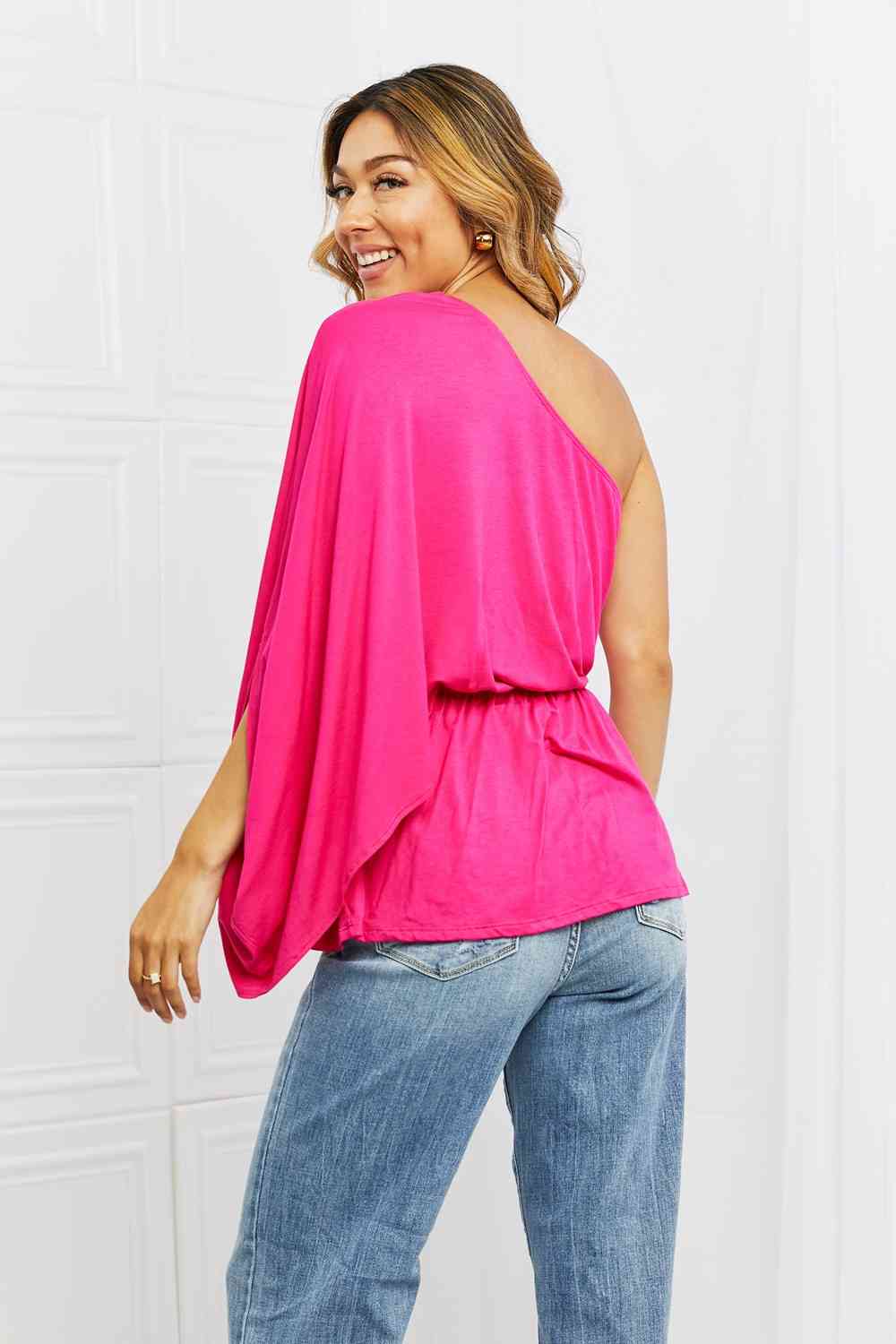 Forever And Always Full Size One Shoulder Top - Women’s Clothing & Accessories - Shirts & Tops - 2 - 2024