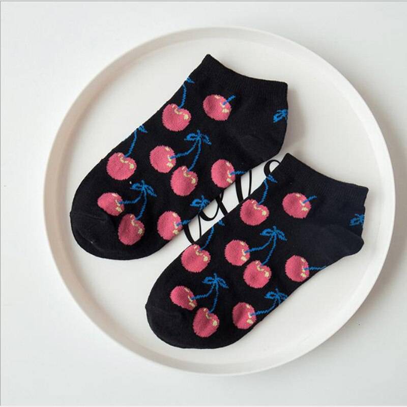 Fruits Printed Harajuku Socks - Women’s Clothing & Accessories - Apparel & Accessories - 7 - 2024