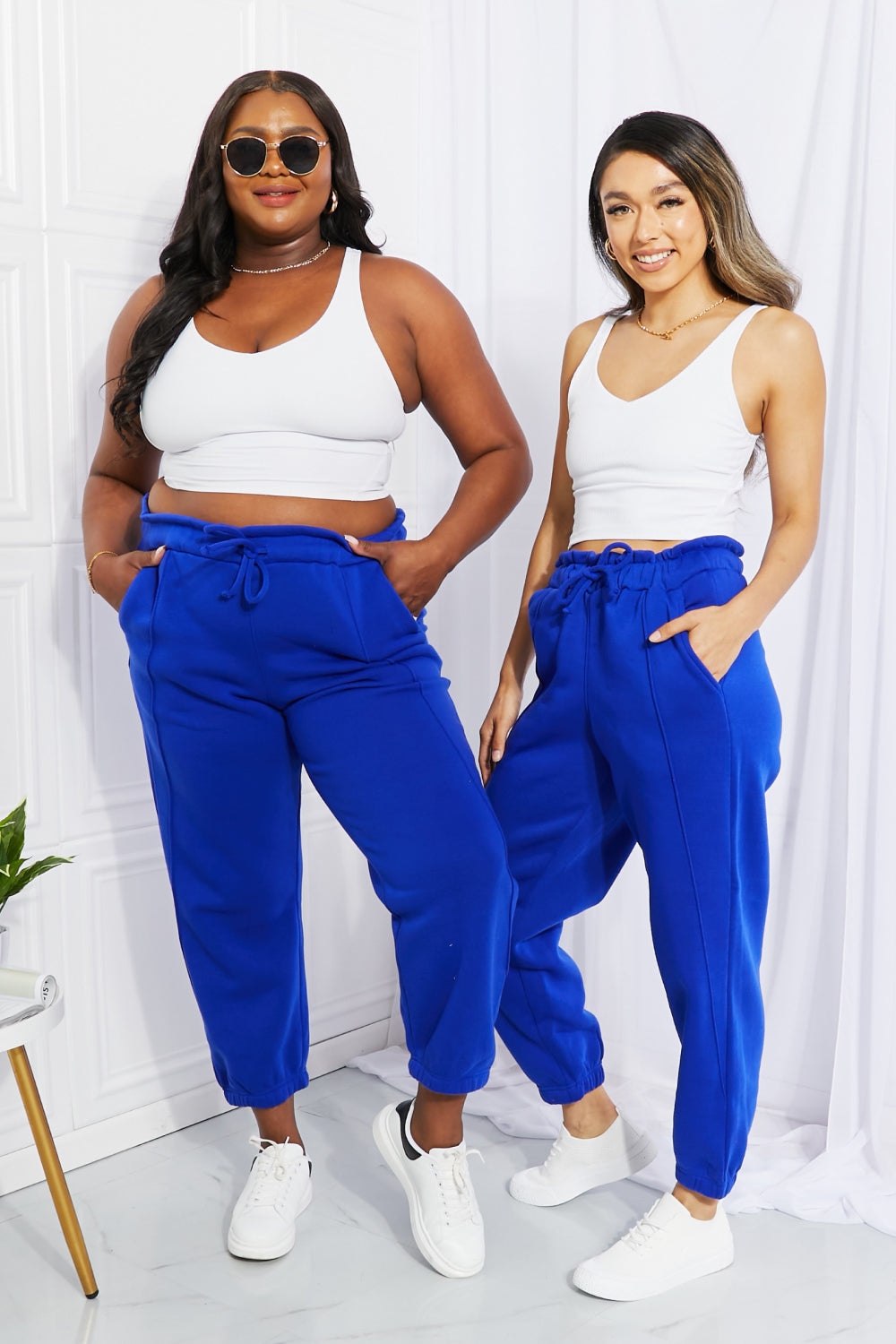 Full Size Can’t Stop Me Paperbag Waist Joggers - Women’s Clothing & Accessories - Pants - 11 - 2024
