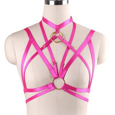 Gothic Line Top Bra - Hot Pink / One Size - Women’s Clothing & Accessories - Bras - 14 - 2024