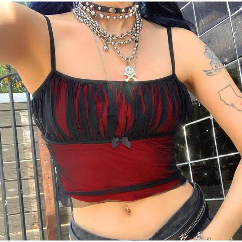 Gothic Mesh Camis - Women’s Clothing & Accessories - Clothing - 5 - 2024