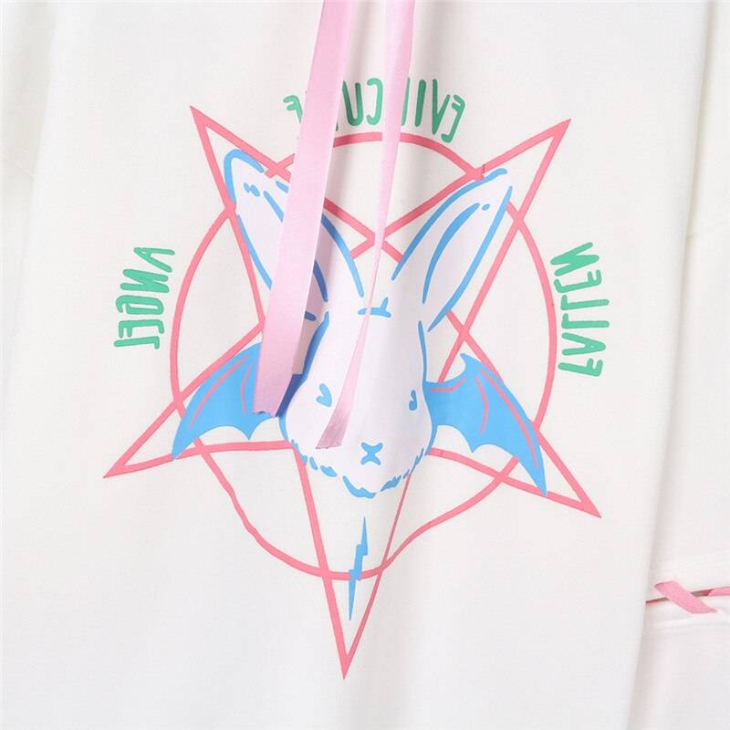Harajuku Bunny Hoodie - Women’s Clothing & Accessories - Shirts & Tops - 17 - 2024