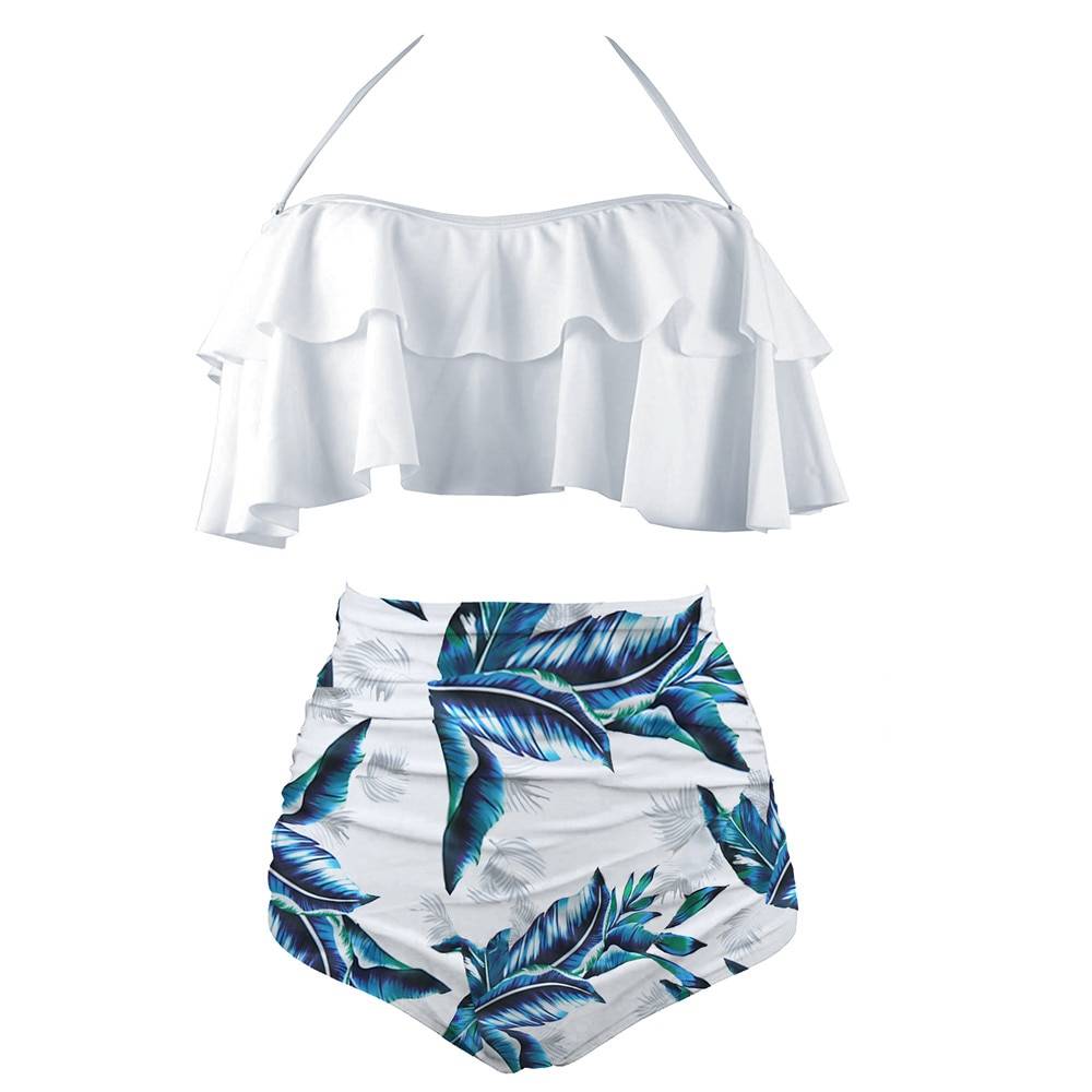 High Waist Bikini - White / L - Women’s Clothing & Accessories - Skirts - 22 - 2024