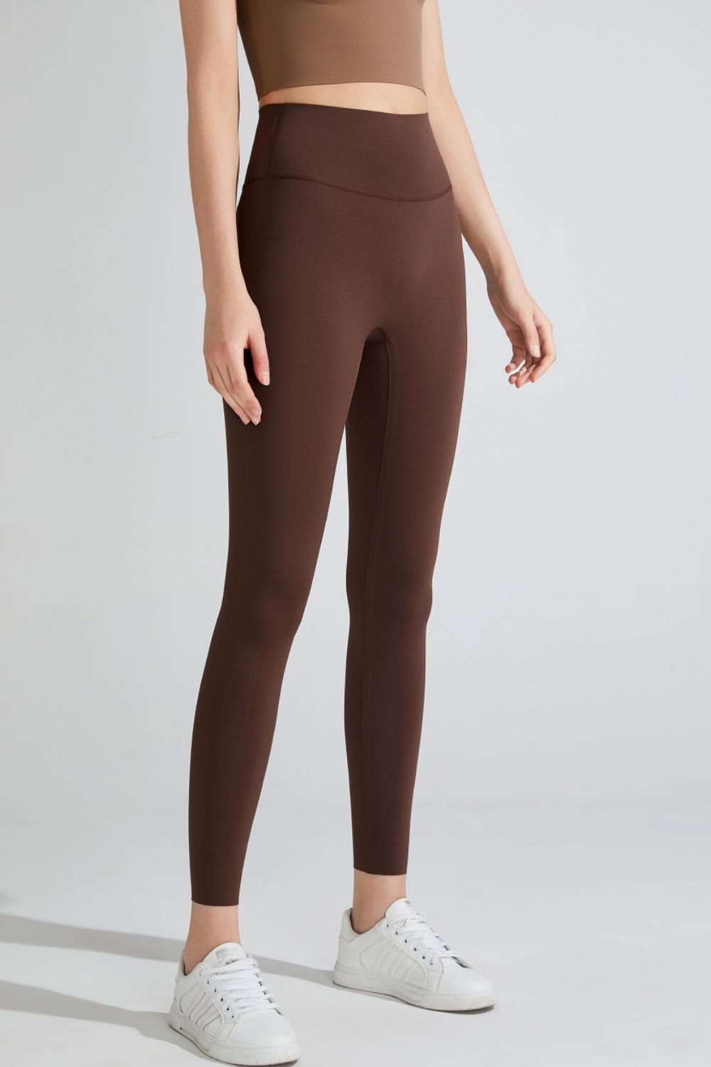 High Waist Breathable Sports Leggings - Brown / S - Women’s Clothing & Accessories - Pants - 7 - 2024