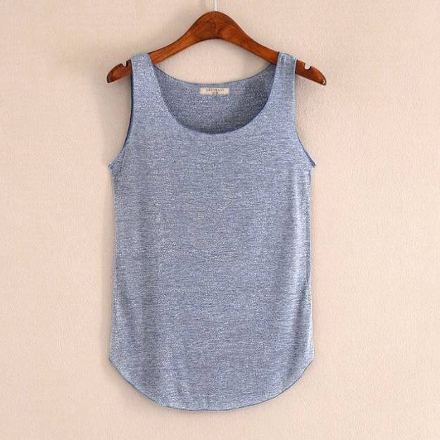 Hot Summer Fitness Tanks - Gray / One Size - Women’s Clothing & Accessories - Shirts & Tops - 25 - 2024