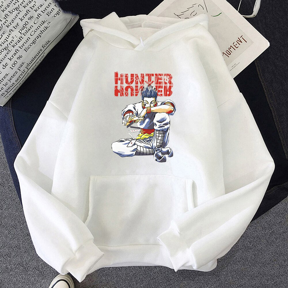 Hunter X Hunter Hoodies - White 1 / L - Women’s Clothing & Accessories - Shirts & Tops - 9 - 2024