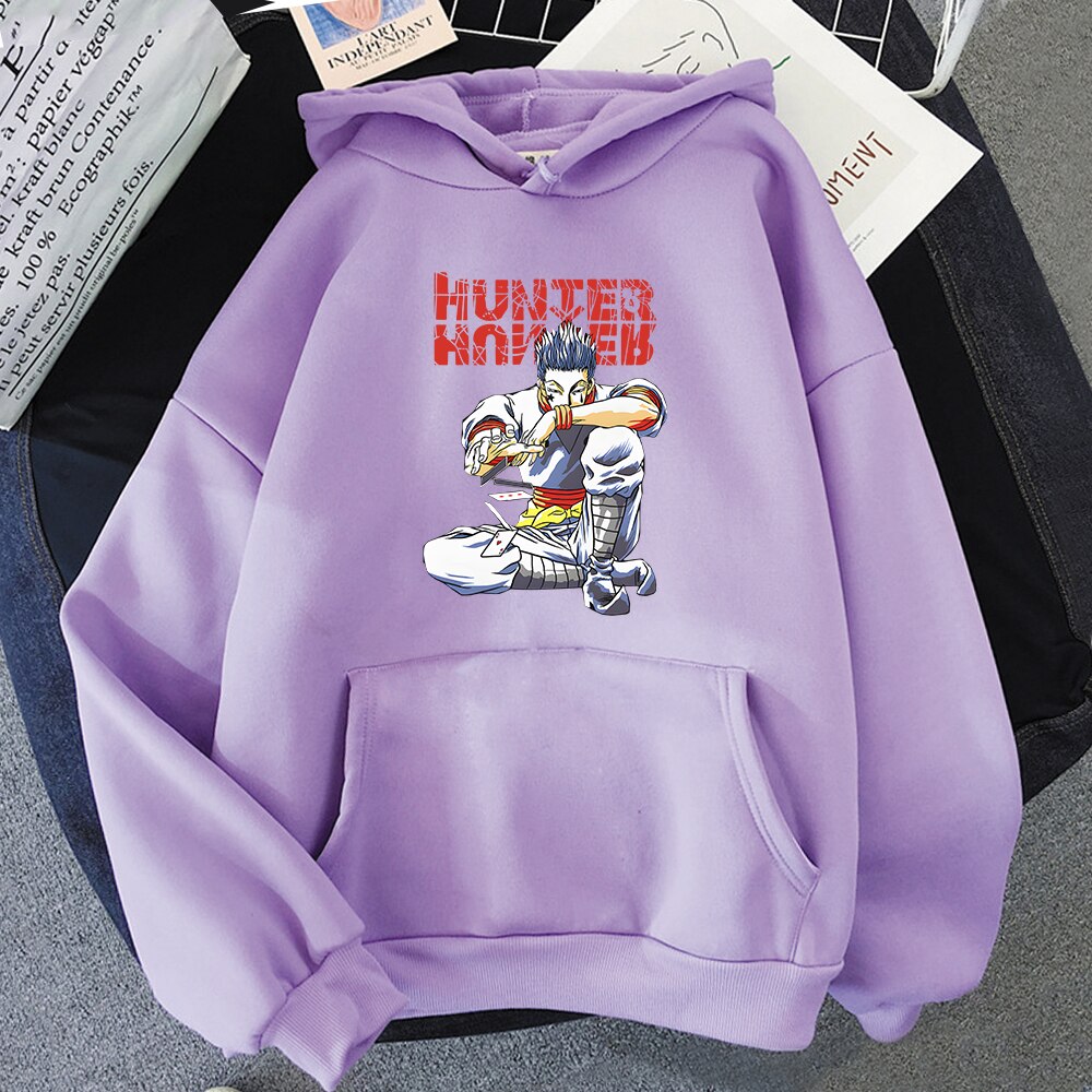 Hunter X Hunter Hoodies - Light Purple 2 / L - Women’s Clothing & Accessories - Shirts & Tops - 16 - 2024