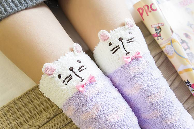 Japanese Mori Girl Animal Socks - Women’s Clothing & Accessories - Shirts & Tops - 32 - 2024