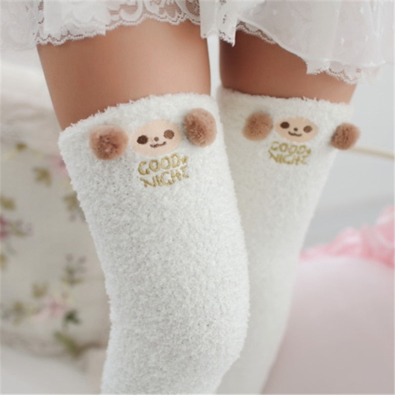Japanese Mori Girl Animal Socks - genius / One Size - Women’s Clothing & Accessories - Shirts & Tops - 60 - 2024