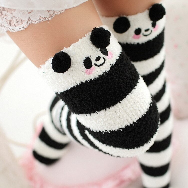 Japanese Mori Girl Animal Socks - Panda / One Size - Women’s Clothing & Accessories - Shirts & Tops - 59 - 2024