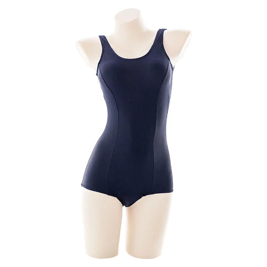 Japanese Sukumizu Schoolgirl Swimwear - Blue Cosplay Bathing Suit - Women’s Clothing & Accessories - Swimwear - 1 - 2024