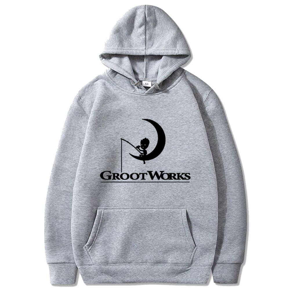 Kawaii Baby Groot Hoodie - light gray1 / XXL - Women’s Clothing & Accessories - Shirts & Tops - 19 - 2024