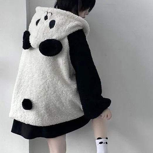 Kawaii Harajuku Style Cat Paw Winter Coat - White 3 / S - Women’s Clothing & Accessories - Coats & Jackets - 8 - 2024