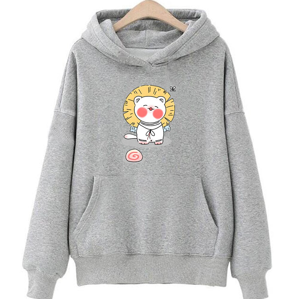Kawaii Heaven Officials Blessing Hoodie - Gray / L - Women’s Clothing & Accessories - Shirts & Tops - 13 - 2024