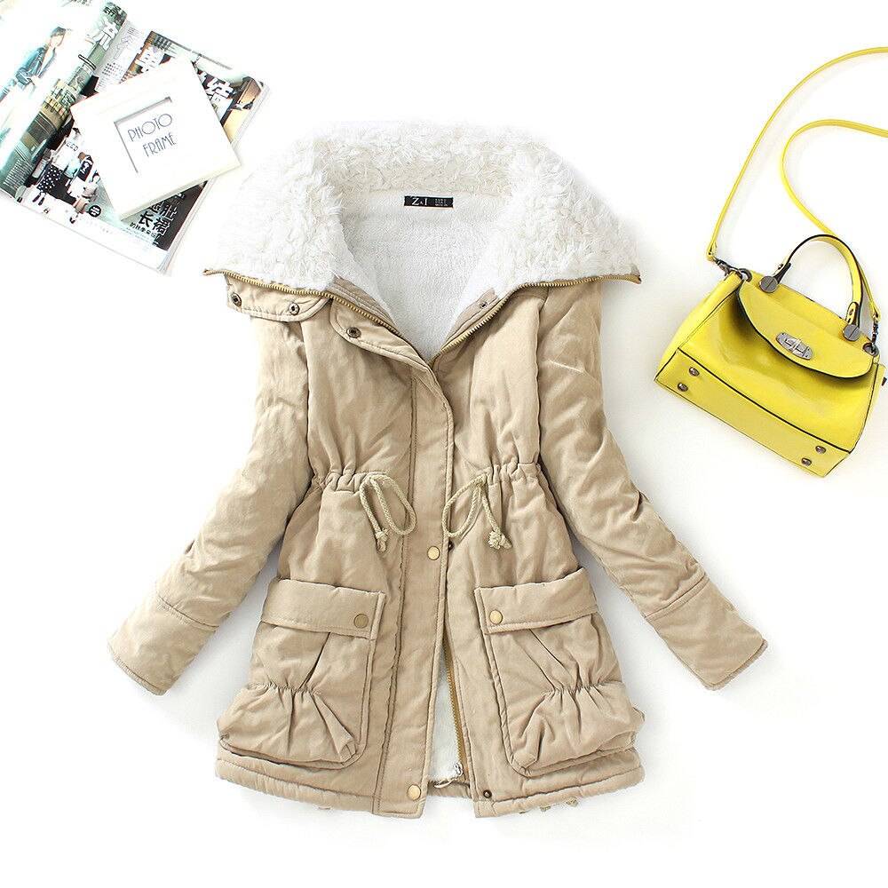 Kawaii Winter Coat - Beige / L - Women’s Clothing & Accessories - Coats & Jackets - 18 - 2024