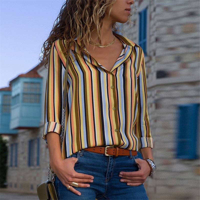 Korean Office Chiffon Blouse - Yellow / L - Women’s Clothing & Accessories - Shirts & Tops - 11 - 2024