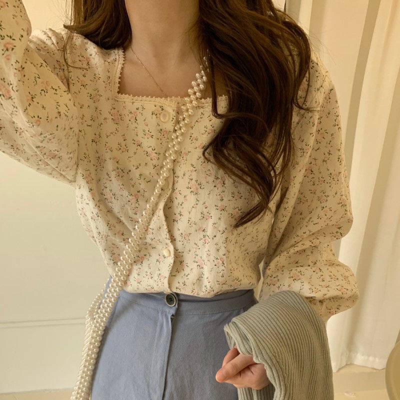 Korean Style Blouse - Beige / One Size - Women’s Clothing & Accessories - Shirts & Tops - 6 - 2024