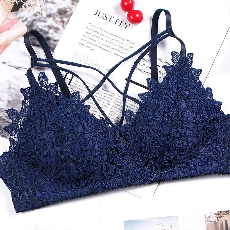 Lace Push Up Bralette - Women’s Clothing & Accessories - Bras - 6 - 2024