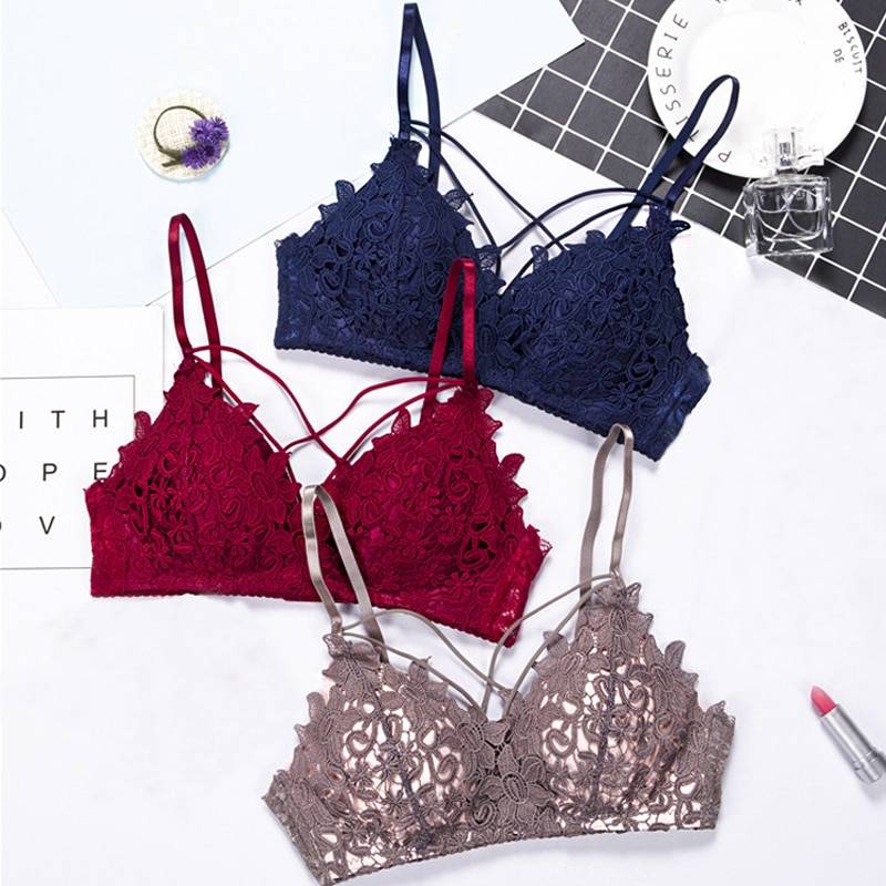 Lace Push Up Bralette - Women’s Clothing & Accessories - Bras - 5 - 2024