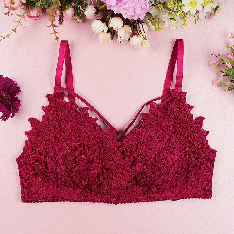 Lace Push Up Bralette - Women’s Clothing & Accessories - Bras - 3 - 2024