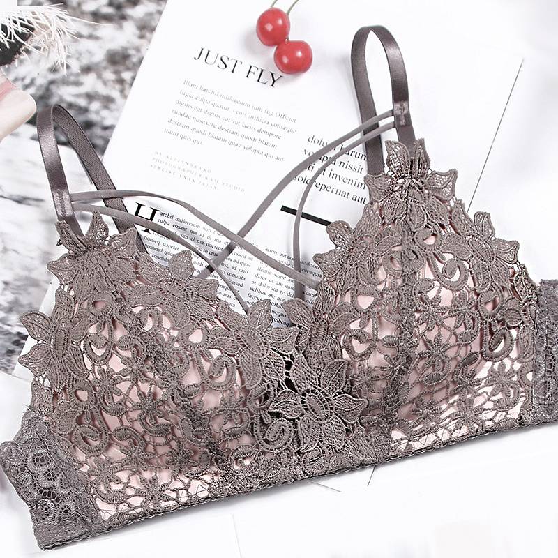 Lace Push Up Bralette - Women’s Clothing & Accessories - Bras - 7 - 2024