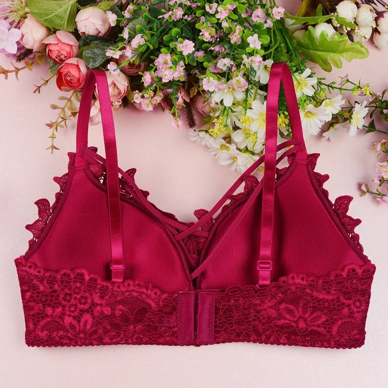 Lace Push Up Bralette - Women’s Clothing & Accessories - Bras - 4 - 2024