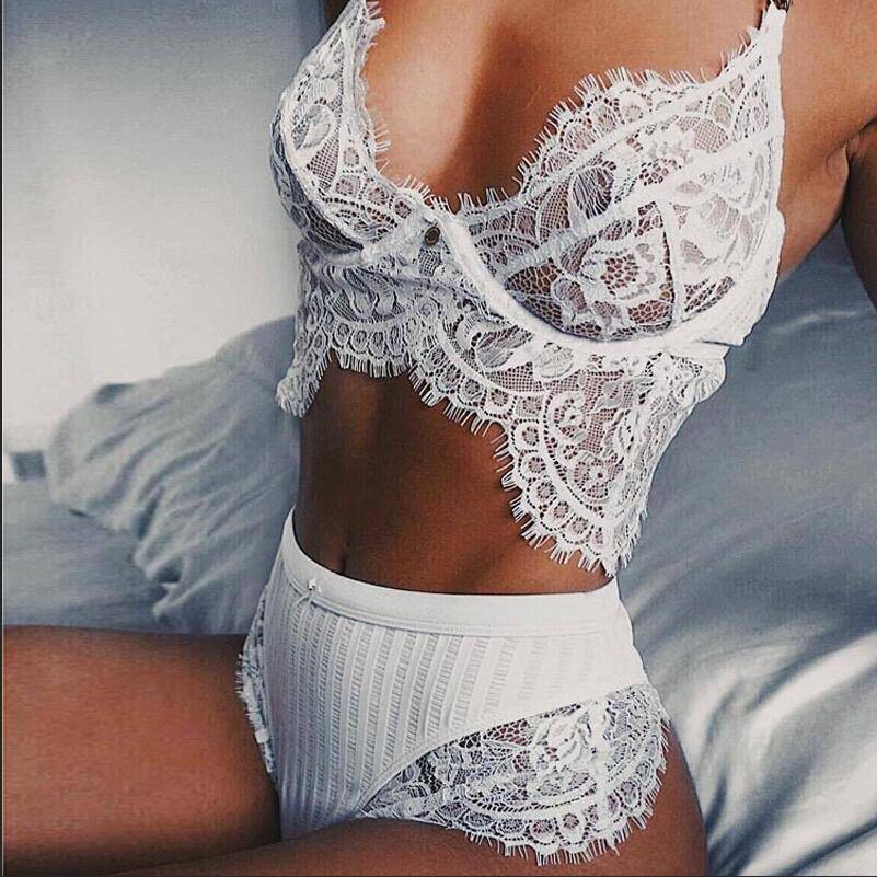Women’s Lace Seamless Lingerie - White / S (For 70ABC) - Women’s Clothing & Accessories - Lingerie - 6 - 2024
