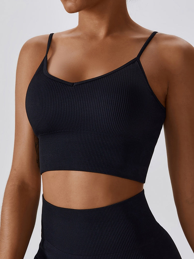 Lace-Up Cropped Tank Top - Women’s Clothing & Accessories - Shirts & Tops - 9 - 2024