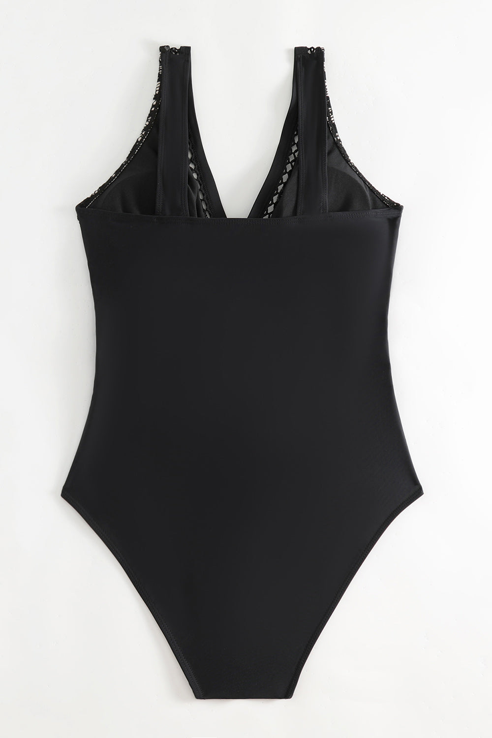 Lace V-Neck Sleeveless One-Piece Swimwear - Women’s Clothing & Accessories - Swimwear - 2 - 2024