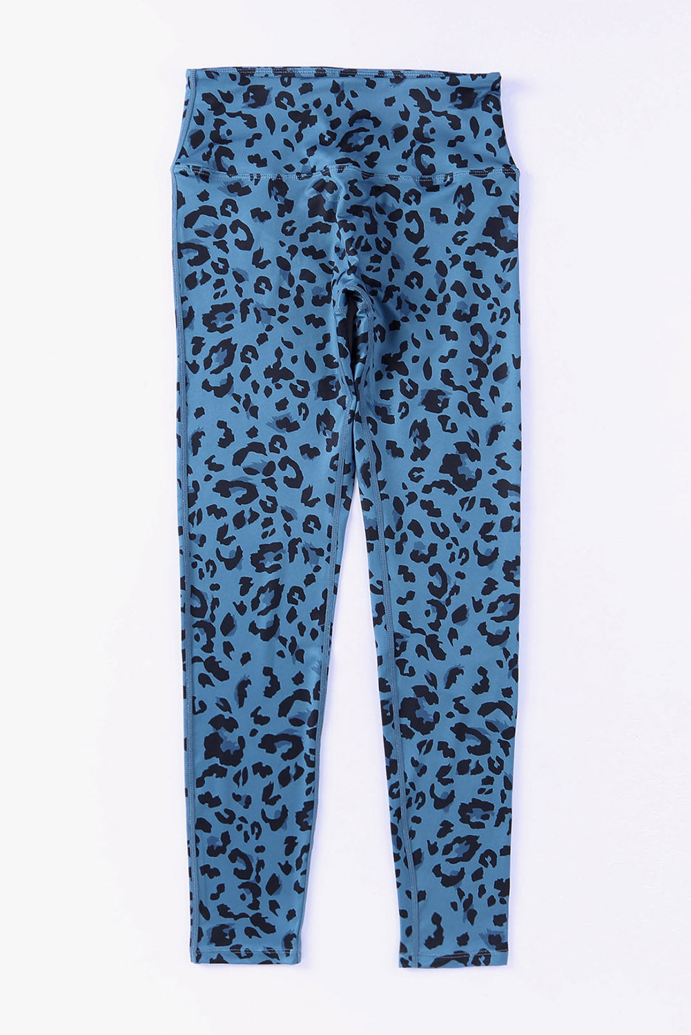 Leopard Print Wide Waistband Leggings - Women’s Clothing & Accessories - Pants - 8 - 2024
