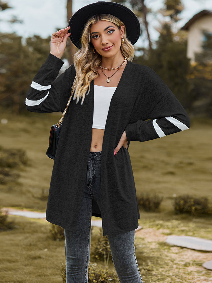 Long Sleeve Cardigan - Black / S - Women’s Clothing & Accessories - Shirts & Tops - 9 - 2024